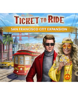Ticket to Ride - San Francisco City Expansion DLC Steam Key GLOBAL